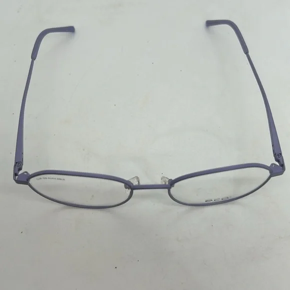 ECO Chia Eyeglasses Frames RXable & Magnet Sunglasses Lavender 50-18-140 MWT